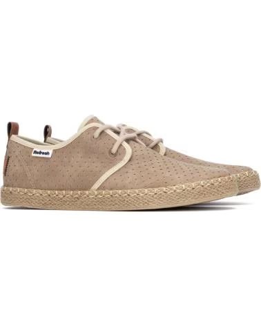 REFRESH CAMPER REFRESH 175560 SAPATOS CASUAIS MASCULINOS, COR BEGE BEIGE