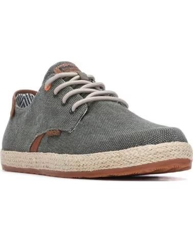 REFRESH ZAPATILLAS 175664- EN VERDE PARA HOMBRE KAKI