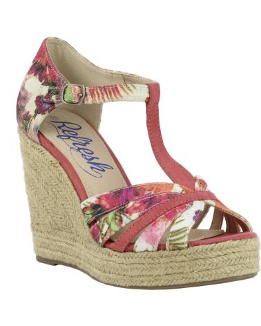 Schuhe-Keilabsatz-De-Mujer-REFRESH-61805-TEXF-CORAL-TEX-F--CORAL