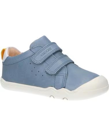 GEOX GEOX B465WA B STEPPIEUP BOY TÊNIS VELCRO AZUL CRIANÇAS C4017 SKY