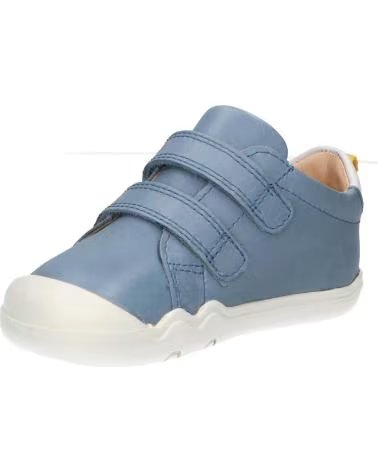 GEOX GEOX B465WA B STEPPIEUP BOY TÊNIS VELCRO AZUL CRIANÇAS C4017 SKY