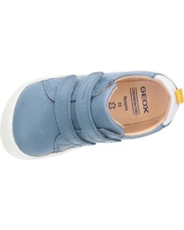 GEOX GEOX B465WA B STEPPIEUP BOY TÊNIS VELCRO AZUL CRIANÇAS C4017 SKY
