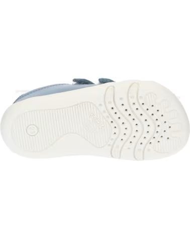 GEOX GEOX B465WA B STEPPIEUP BOY TÊNIS VELCRO AZUL CRIANÇAS C4017 SKY
