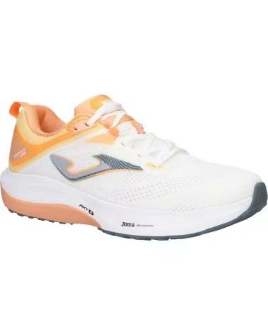 JOMA CHAUSSURES JOMA HISPALIS RUNNING BLANC ORANGE HOMME BLANCO