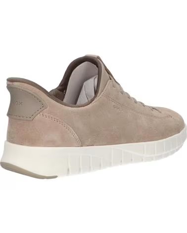 GEOX GEOX U FLEXSTRIDE PLUS SCARPE UOMO BEIGE C5004 SAND
