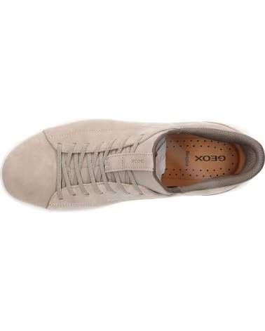 GEOX GEOX U FLEXSTRIDE PLUS SCARPE UOMO BEIGE C5004 SAND