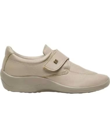 ARCOPEDICO ARCOPEDICO REPOVESI WOMEN´S LYCRA FLAT SHOES TAUPE