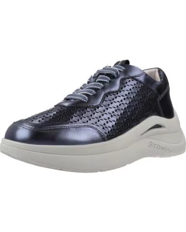 STONEFLY WOMEN´S SHOES STONEFLY ROCHA 8 LAMINATED LTH BLUE 100