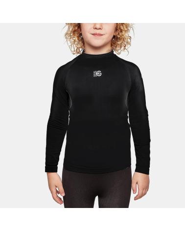 SPORT HG CAMISETA TÉRMICA DEPORTIVA ELEVEN HG-8094 NEGRA NEGRO