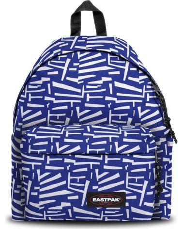 EASTPAK MOCHILA EASTPAK PADDED PAK´R AZUL CON ESTAMPADO GEOMÉTRICO AZUL