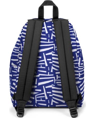 EASTPAK MOCHILA EASTPAK PADDED PAK´R AZUL CON ESTAMPADO GEOMÉTRICO AZUL