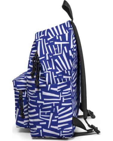 EASTPAK MOCHILA EASTPAK PADDED PAK´R AZUL CON ESTAMPADO GEOMÉTRICO AZUL