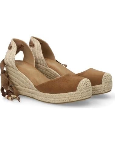 SPORT3PUNTO0 WOMEN´S ESPADRILLE WEDGE SANDALS WITH TIES AND TASSELS VARIOS COLORES