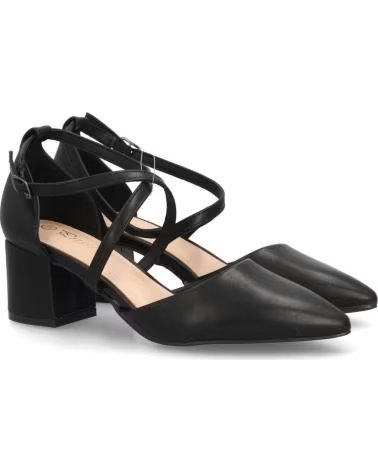 SPORT3PUNTO0 SAPATOS PRETOS FEMININOS COM ALÇA CRUZADA VARIOS COLORES