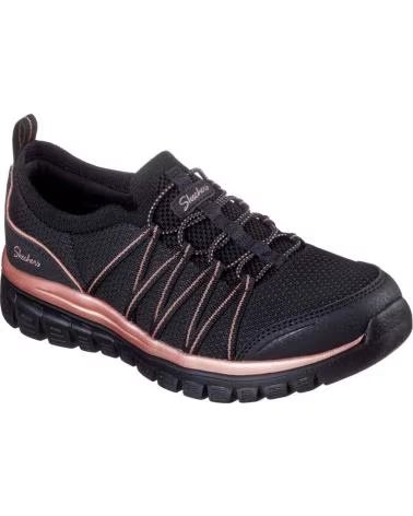 SKECHERS BASKETS SKECHERS GRACEFUL - PURECRUSH FEMME NOIR NEGRO