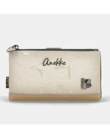ANEKKE PORTEFEUILLE ANEKKE BLOOM SOUPLE BEIGE BEIGE