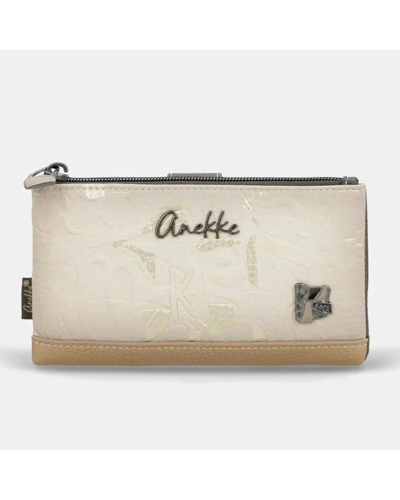 ANEKKE PORTEFEUILLE ANEKKE BLOOM SOUPLE BEIGE BEIGE