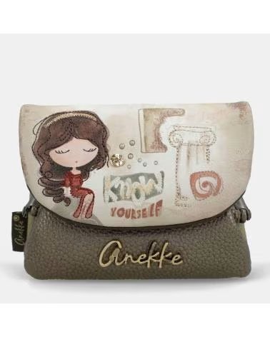 ANEKKE PORTE-MONNAIE ANEKKE MUSE À RABAT BEIGE BEIGE