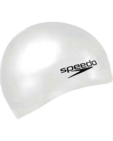 SPEEDO GORRO DE NATACION 8-709910010 EN BLANCO PARA UNISEX MULTICOLOR