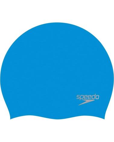 SPEEDO GORRO DE NATACIÓN SPEEDO PLAIN MOULDED SILICONE AZUL AZUL