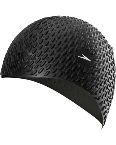 SPEEDO GORRO DE NATACIÓN SPEEDO BUBBLE CAP NEGRO NEGRO