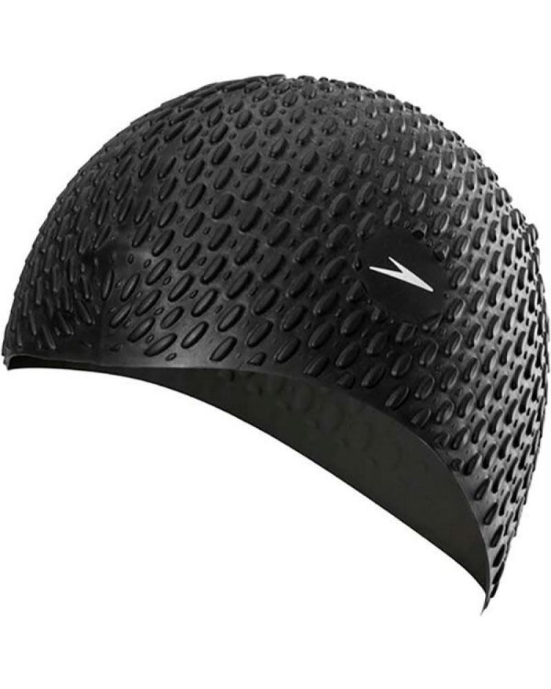 SPEEDO GORRO DE NATACIÓN SPEEDO BUBBLE CAP NEGRO NEGRO