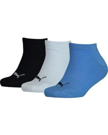 PUMA PACK 3 PARES CALCETINES PUMA KIDS PLAIN SNEAKER AZUL