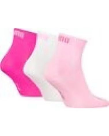 PUMA Calcetn QUARTER PLAIN 3P 701230337 442 Rosa ROSA