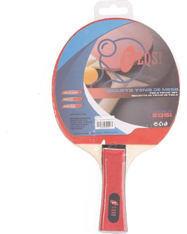 EQSI PALETA DE PING PONG EQSI 70016 ROJA ROJO