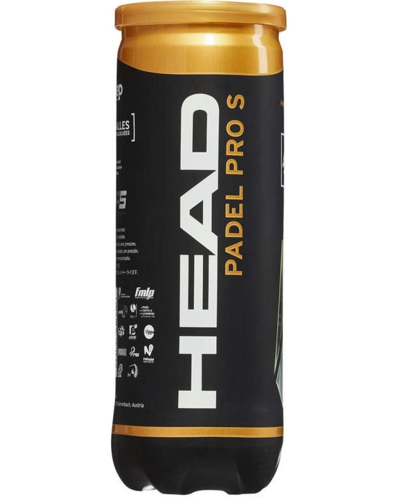 HEAD BOTE DE PELOTAS HEAD PADEL PRO S AMARILLO AMARILLO