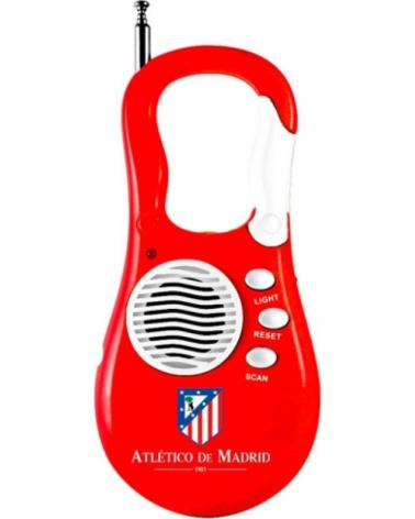 SEVA IMPORT RADIO MOSQUETÓN ATLÉTICO DE MADRID ROJA ROJO