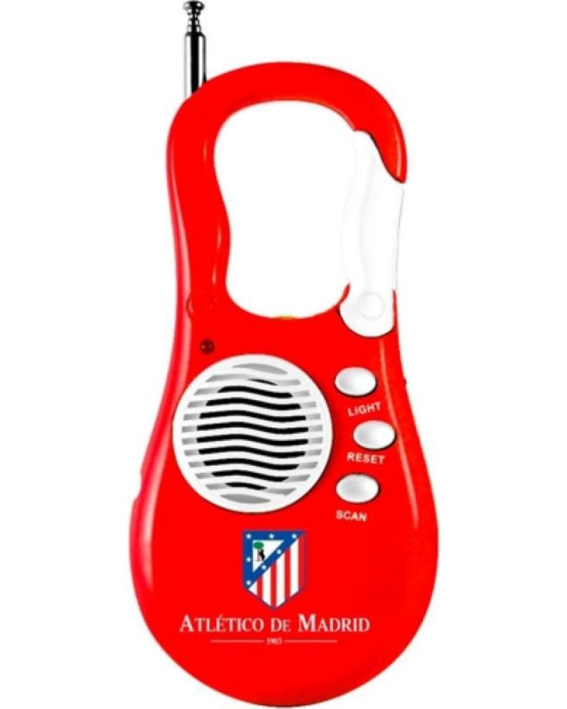 SEVA IMPORT RADIO MOSQUETÓN ATLÉTICO DE MADRID ROJA ROJO