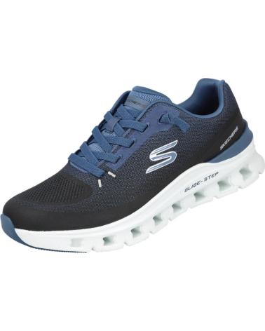 SKECHERS SKECHERS GLIDE-STEP PRO WAVERRA ZAPATILLAS DEPORTIVAS HOMBRE NEGRO-AZUL