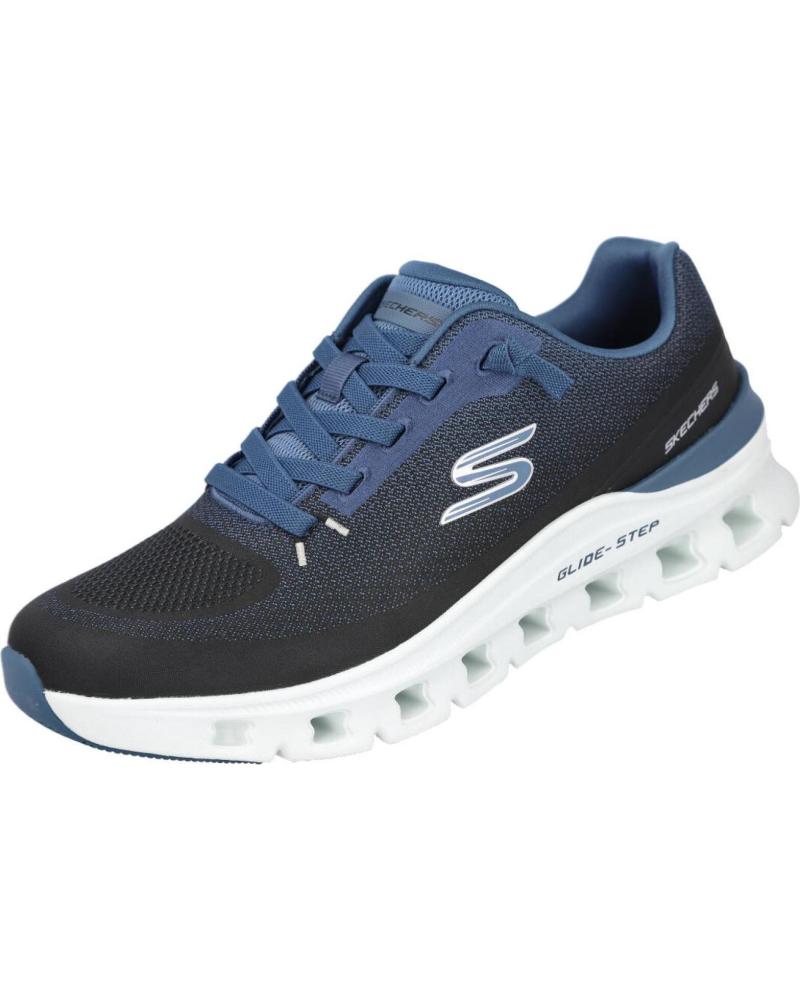 SKECHERS SKECHERS GLIDE-STEP PRO WAVERRA ZAPATILLAS DEPORTIVAS HOMBRE NEGRO-AZUL