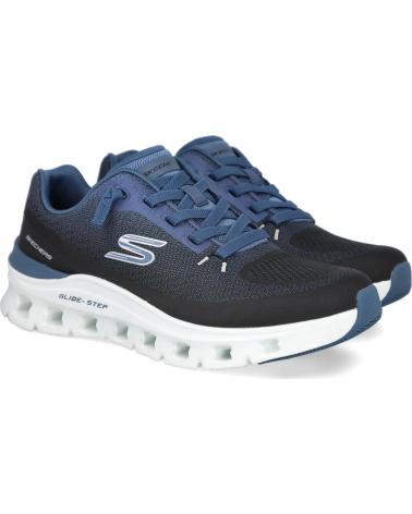 SKECHERS SKECHERS GLIDE-STEP PRO WAVERRA ZAPATILLAS DEPORTIVAS HOMBRE NEGRO-AZUL