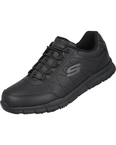 SKECHERS SKECHERS 200272EC NAMPA - OSIL SCARPA UOMO NERA NEGR0