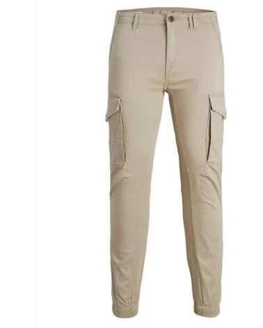 JACK AND JONES PANTALON LARGO JACKJONES 12193754 EN BEIGE PARA HOMBRE CROCKERY