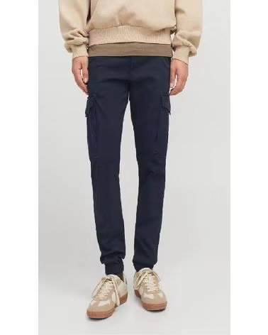 JACK AND JONES HERREN CARGOHOSE JACK & JONES MARINEBLAU AZUL