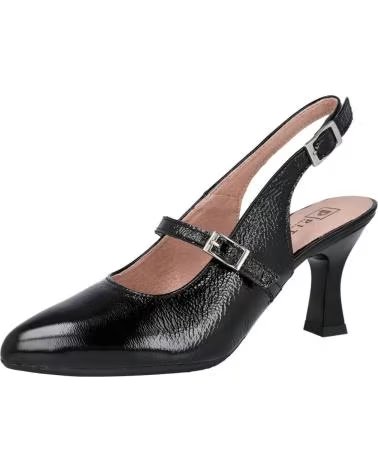 PITILLOS PUMPS VON PITILLOS MIT SCHNALLE IN SCHWARZ NEGRO