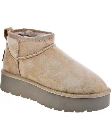 STIVALETTI CON PLATEAU XTI 142212 BEIGE