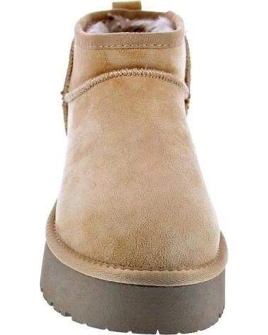STIVALETTI CON PLATEAU XTI 142212 BEIGE