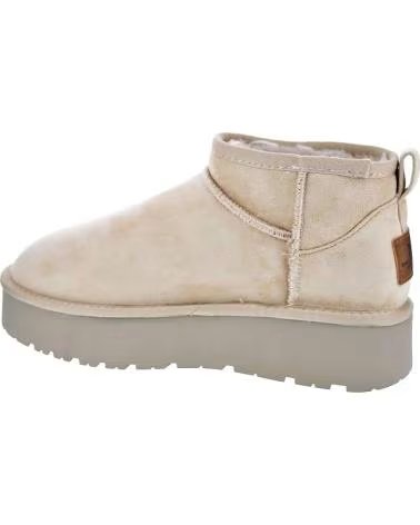 STIVALETTI CON PLATEAU XTI 142212 BEIGE