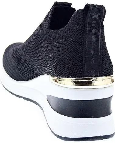 XTI ZAPATOS ZAPATOS MUJER ZAPATILLAS BAJAS MODELO 145100 COLOR N NEGRO