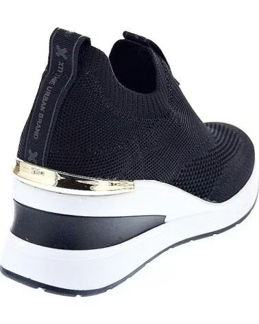 XTI ZAPATOS ZAPATOS MUJER ZAPATILLAS BAJAS MODELO 145100 COLOR N NEGRO