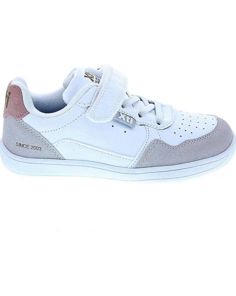XTI 147-153117 FREIZEITSCHUHE MIT KLETTVERSCHLUSS FÜR MÄDCHEN BLANCO