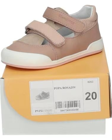 CRIOS PINK GIRLS´ SNEAKERS WITH VELCRO ROSA