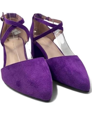 TIMBOS SAPATOS DE SALTO ALTO ROXOS DE VESTIR PARA MULHER MORADO