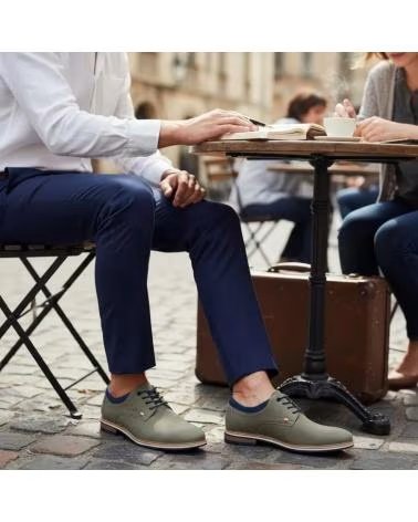 TIMBOS SCARPE CASUAL TIMBO CASUAL 132448 VERDE UOMO VERDE
