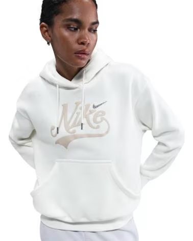NIKE FELPA CON CAPPUCCIO PHOENIX FLEECE OVERSIZED CON LOGO SHINE VARIOS COLORES