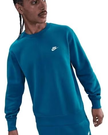NIKE Sudadera Fn3886-301 en azul para hombre ABYSS GREEN